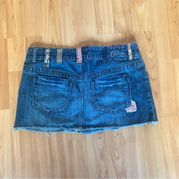 Billabong vintage mini denim skirt - Picture 2 of 2